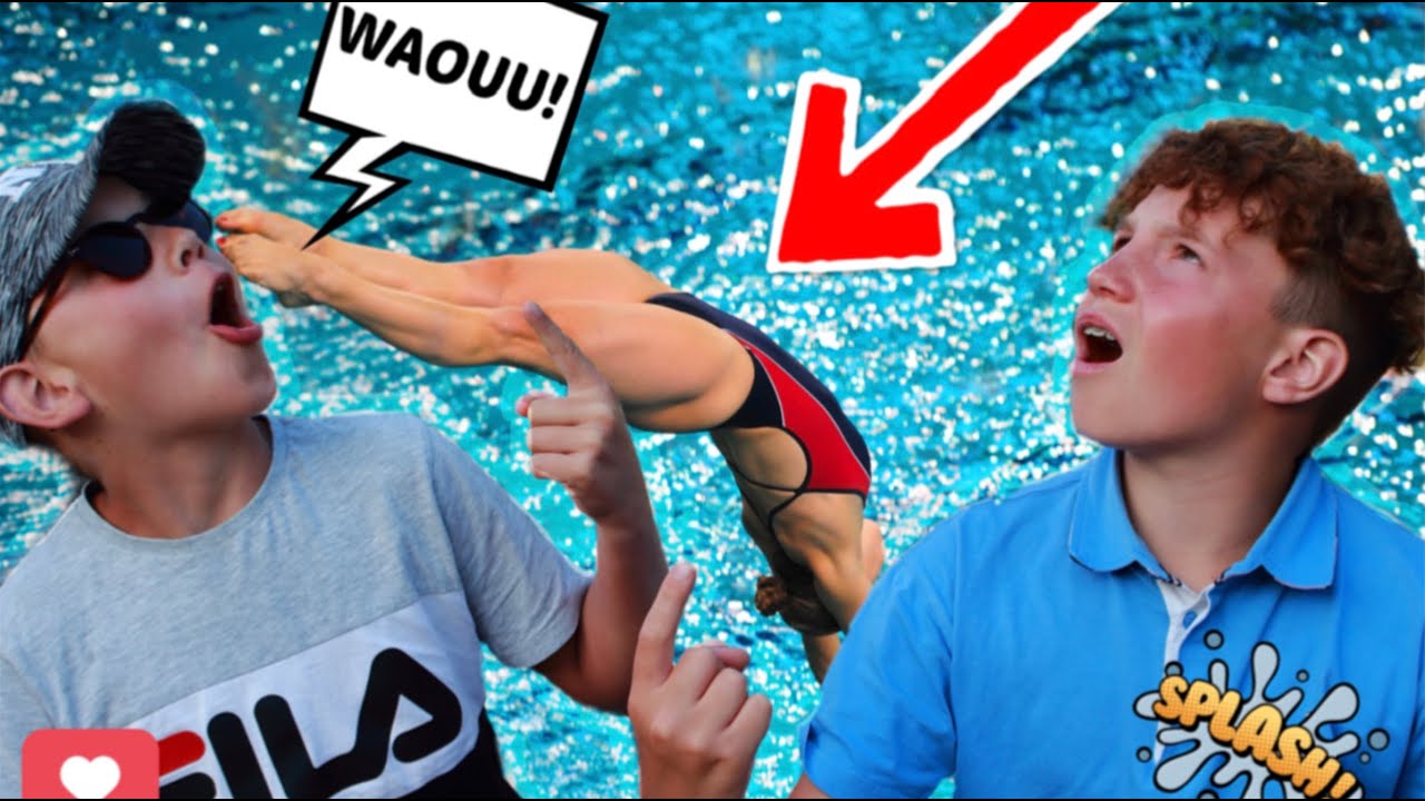 CHALLENGES DANS LA PISCINE *FIGURES IMPOSSIBLES*