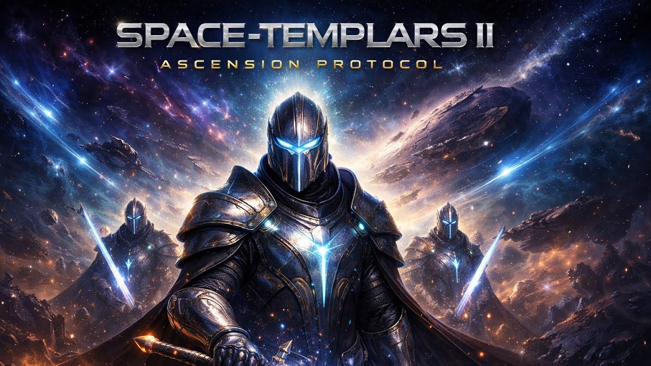 SPACE-TEMPLARS II ⚔️ Ascension Protocol | Epic Cinematic Melodic Techno Sci-Fi Music