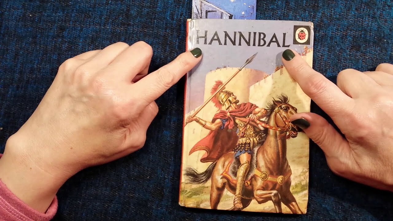 ASMR | (2) HANNIBAL - Ancient World History Whispered Vintage Ladybird Book (1974) - Part Two