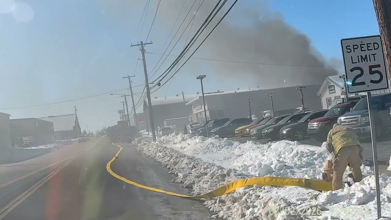 Harrisburg Squad 8 mutual aid Cumberland County Borough of Lemoyne, Response Video 