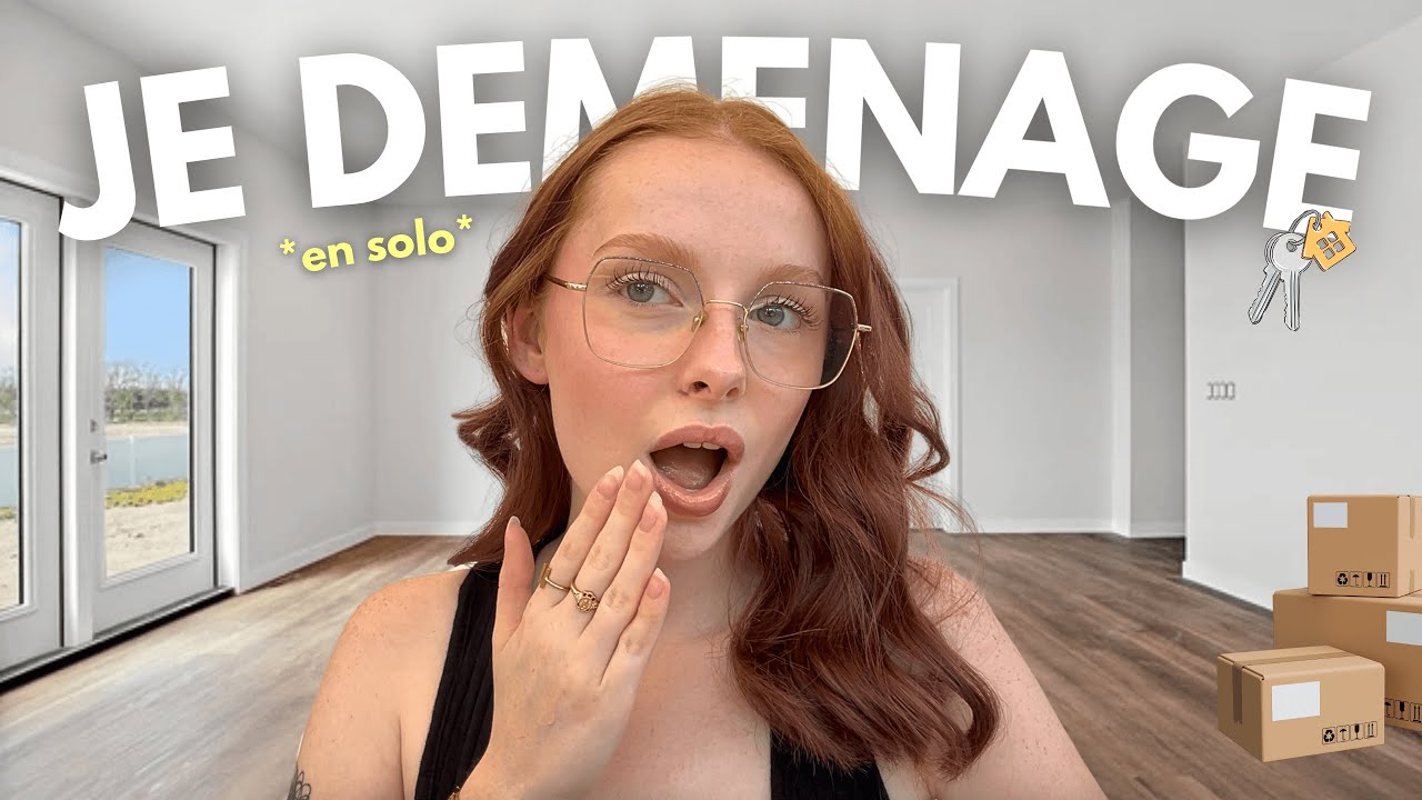 JE DÉMÉNAGE *seule* DANS MON NOUVEL APPARTEMENT 🔑 - HOME TOUR -
