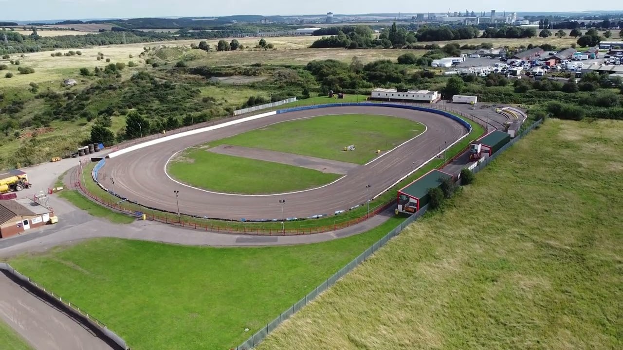 Scunthorpe Speedway track  - August 2023