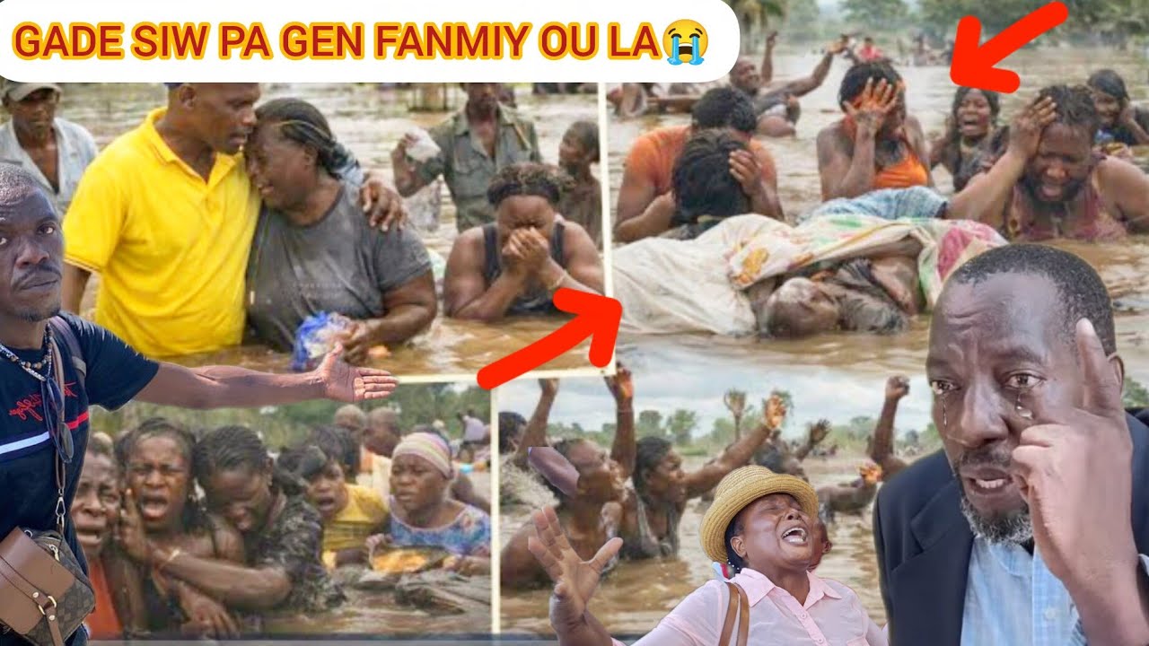 GWO INONDASYON PASE METE DLO NAN JE TOUT MOUN😭PA GEN ANYEN KI RETE😭TOUT BAGAY PÈDI😭