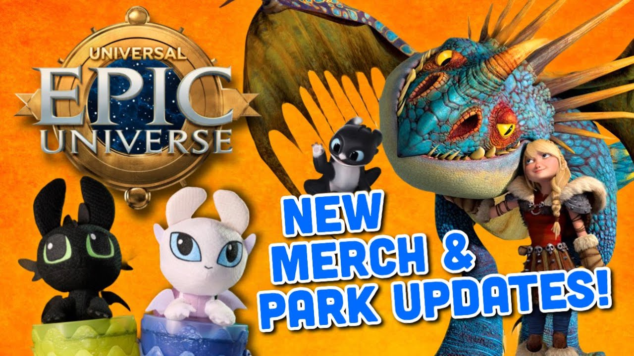 Epic Universe Isle Of Berk Updates! - NEW Meet & Greets, Merch, & Dragons!
