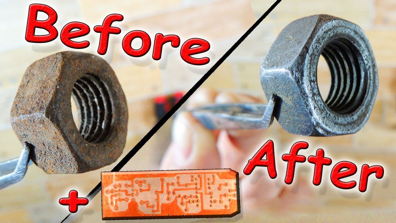 ✅ Super tool for removing rust and etching printed circuit boards!!! Yes, AND without EXPENSES! ✅
