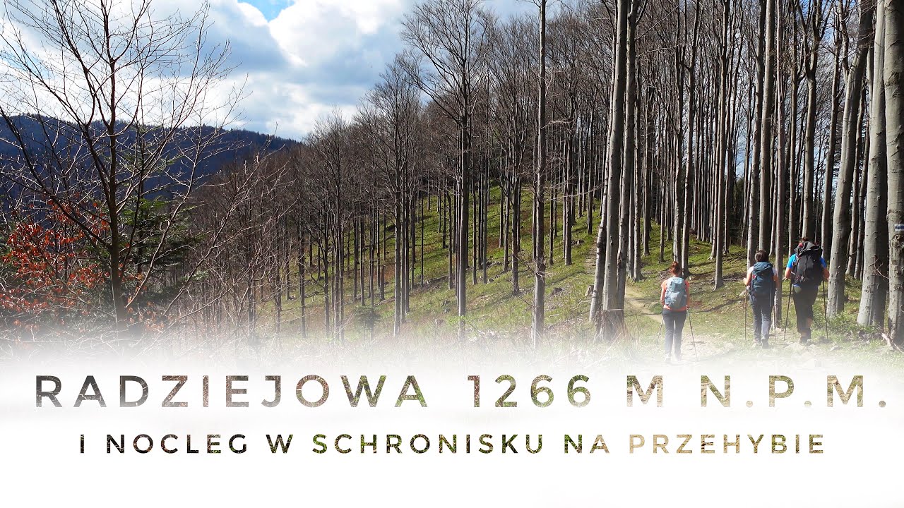 Radziejowa 1266 m n.p.m - Beskid Sądecki i nocleg na Przehybie #KGP