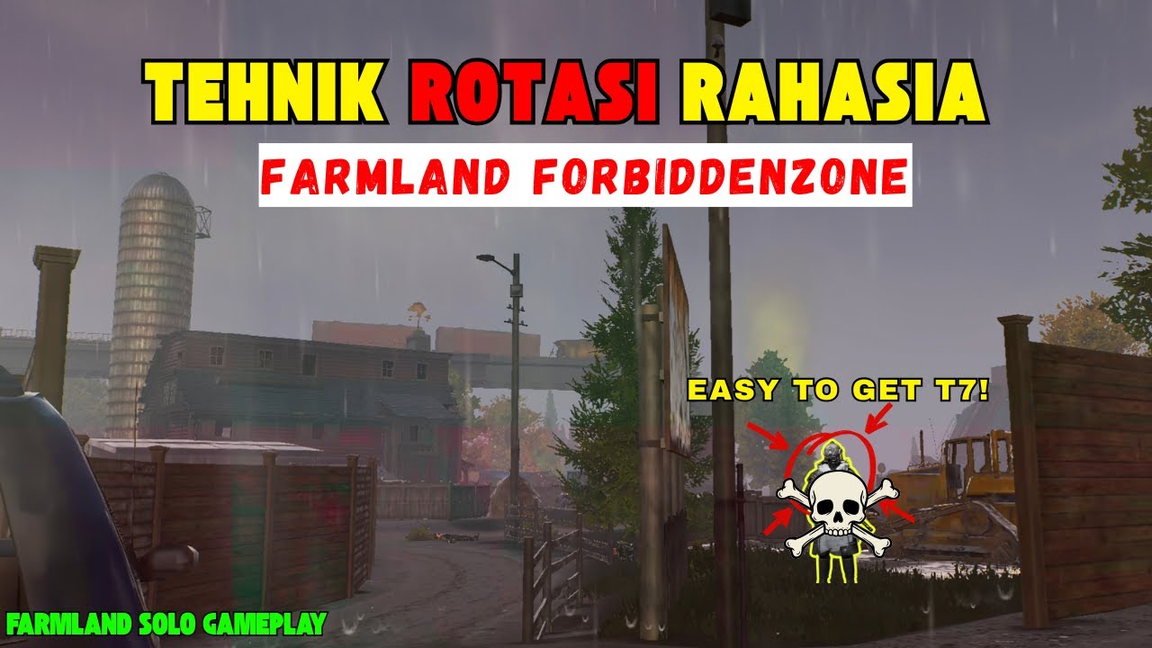 FULL ILMU ROTASI BERMAIN FARMLAND FORBIDDEN ZONE | Arena Breakout S11