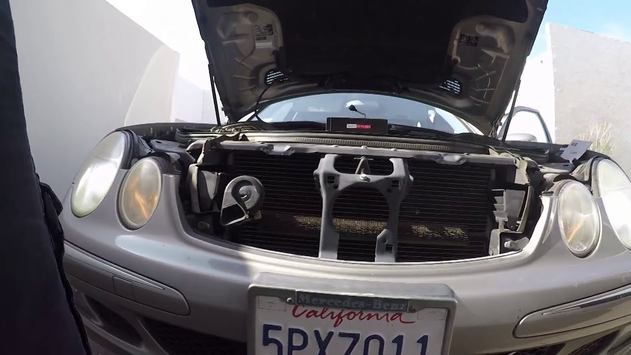 New LASFIT custom h7 led kit installed in 2006 Mercedes e350