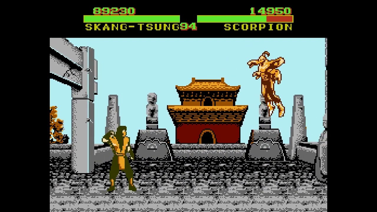 MORTAL KOMBAT 2 TURBO NES  SHANG TSUNG