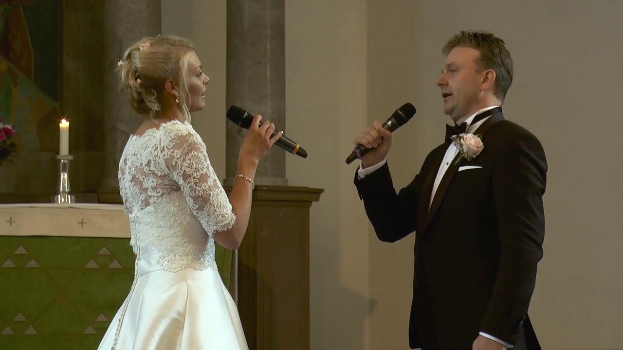 Ett liv för mig - Charlotta & Johan Birgersson - duett vid vigsel 8/7-17 i Sunne kyrka