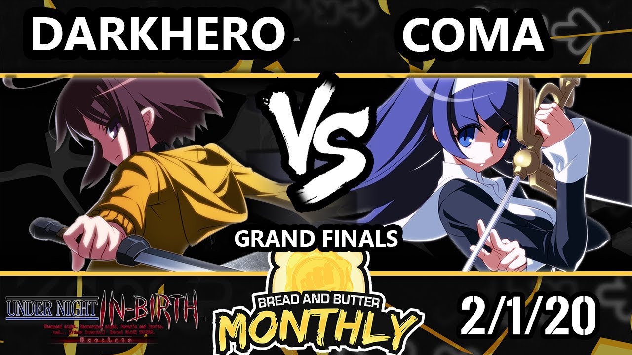BnB 20 UNIST - Coma [L] (Orie) Vs. Darkhero (Linne) Under Night In-Birth Grand Finals