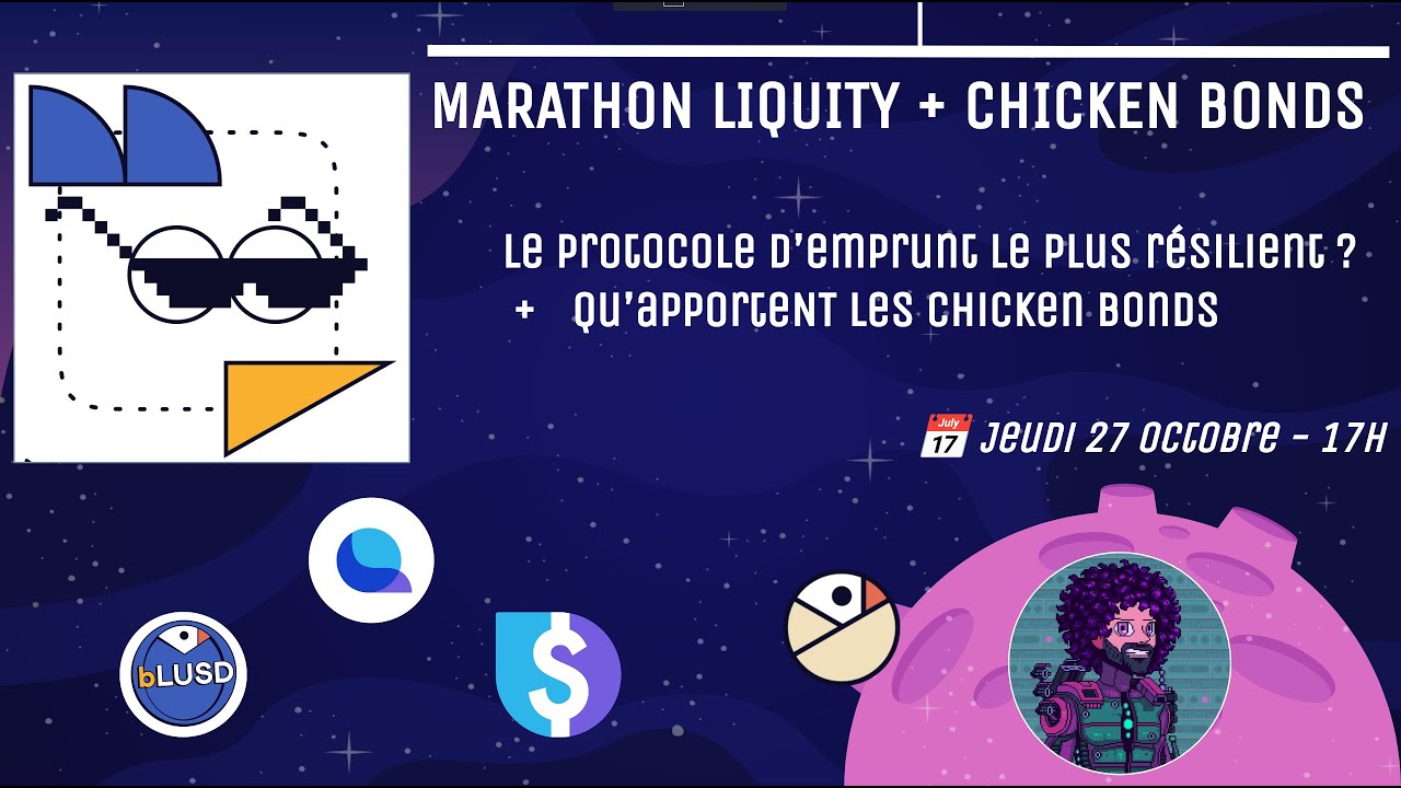 Marathon DeFi TokenBrice #12 - Liquity & Chicken Bonds (3/4)