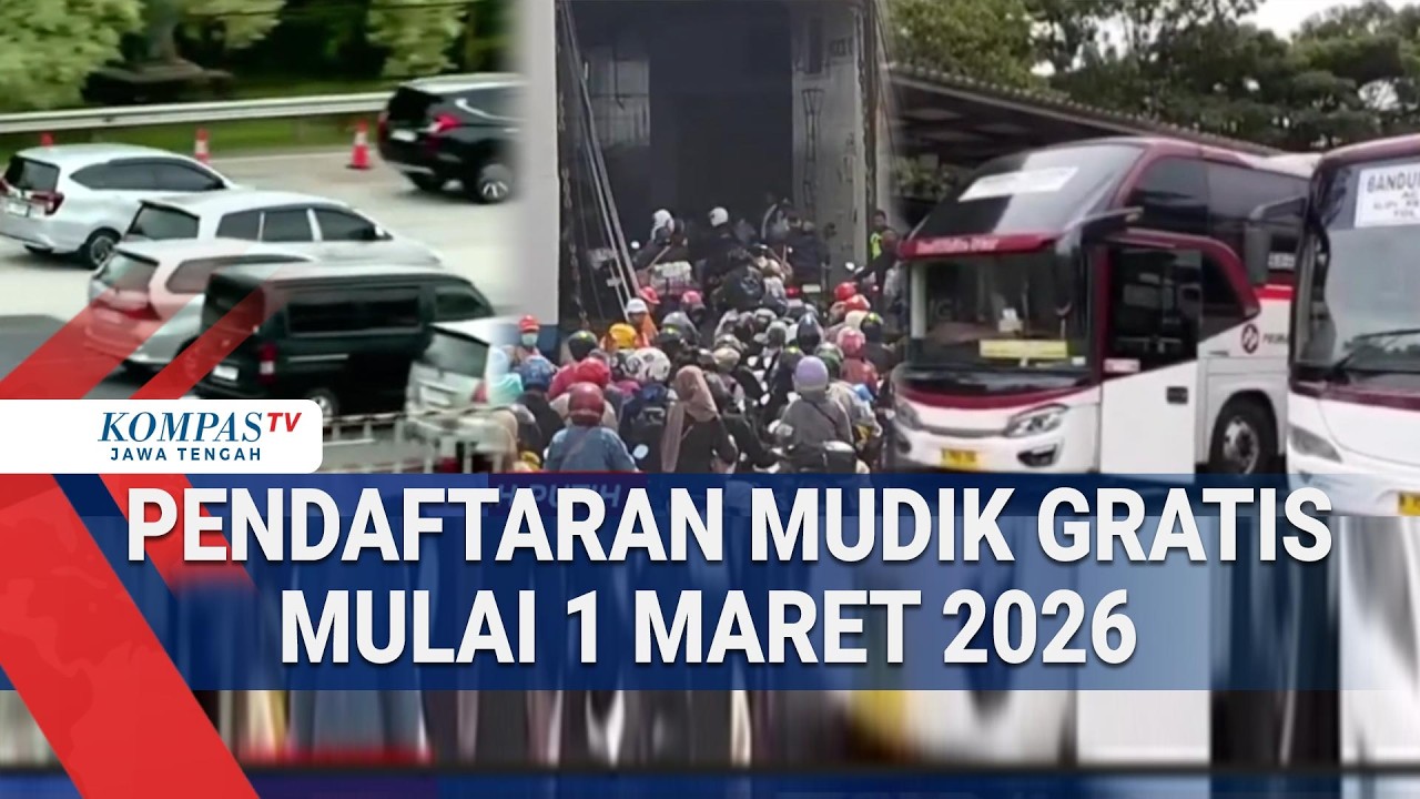 Pendaftaran Mudik Gratis Mulai 1 Maret 2026, Berikut Caranya