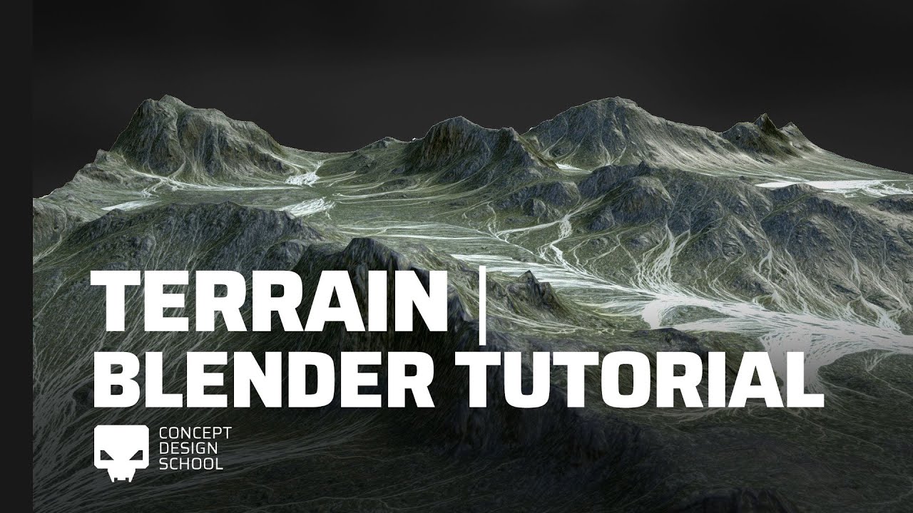 Cómo hacer terrenos y montañas en Blender | Tutorial