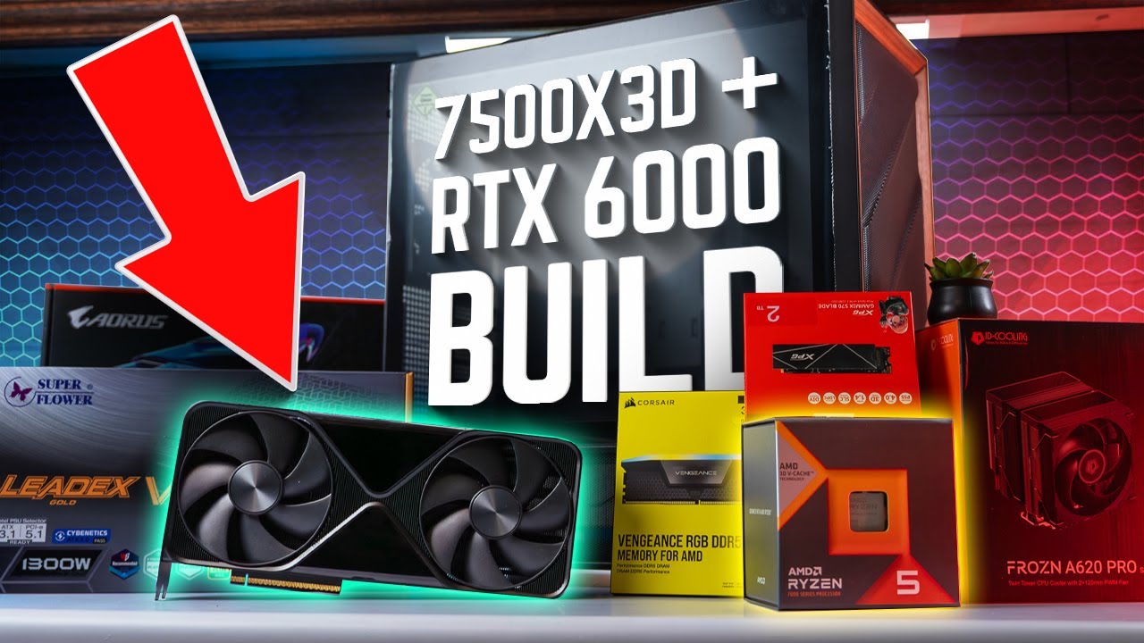 Первая сборка ПК в ЮАР! &mdash; Ryzen 7500X3D + RTX Pro 6000