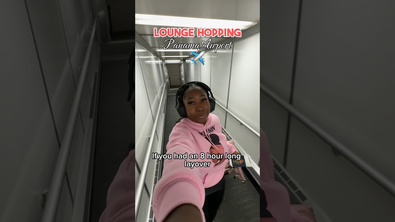 Let&rsquo;s go Lounge Hopping at PTY Airport in Panama City #AmexPlatinum #PriorityPass #TravelVlog