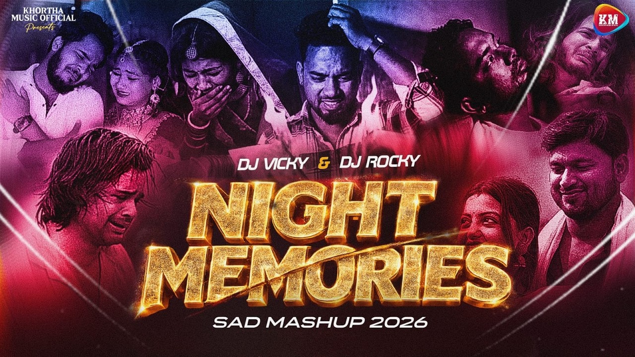 Night Memories | Breakup Mashup 3 | khortha Sad Mashup 2026 | Dj Vicky And Rocky