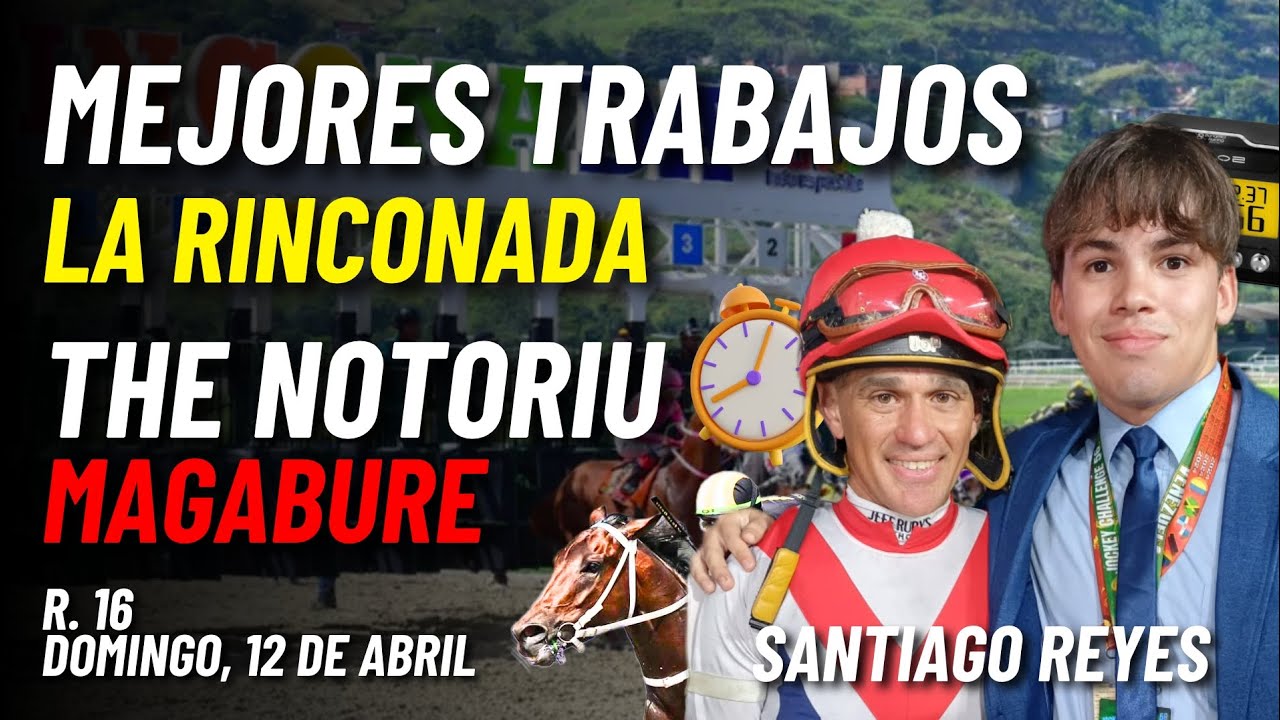 MEJORES TRABAJOS LA RINCONADA DOMINGO 12 DE ABRIL BRISEOS, AJUSTES Y DATOS EN EL 5 Y 6 