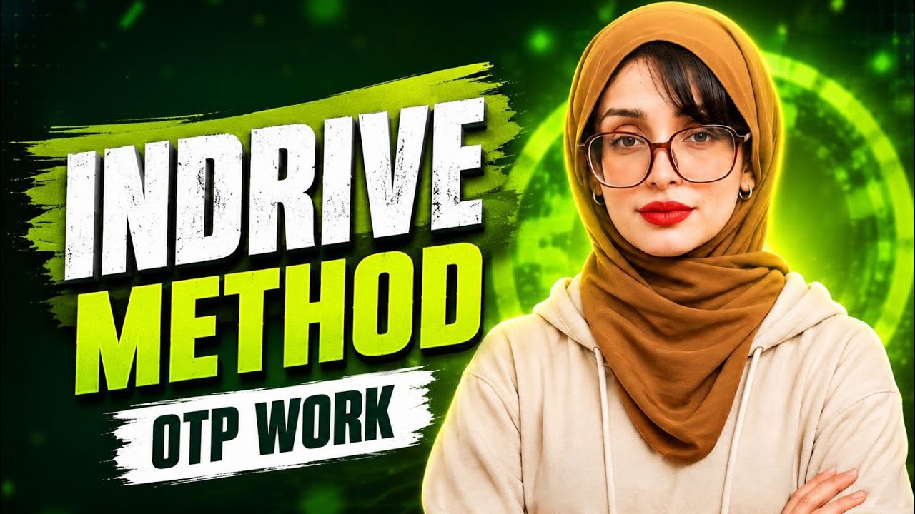 Indrive method Otp work/online earning