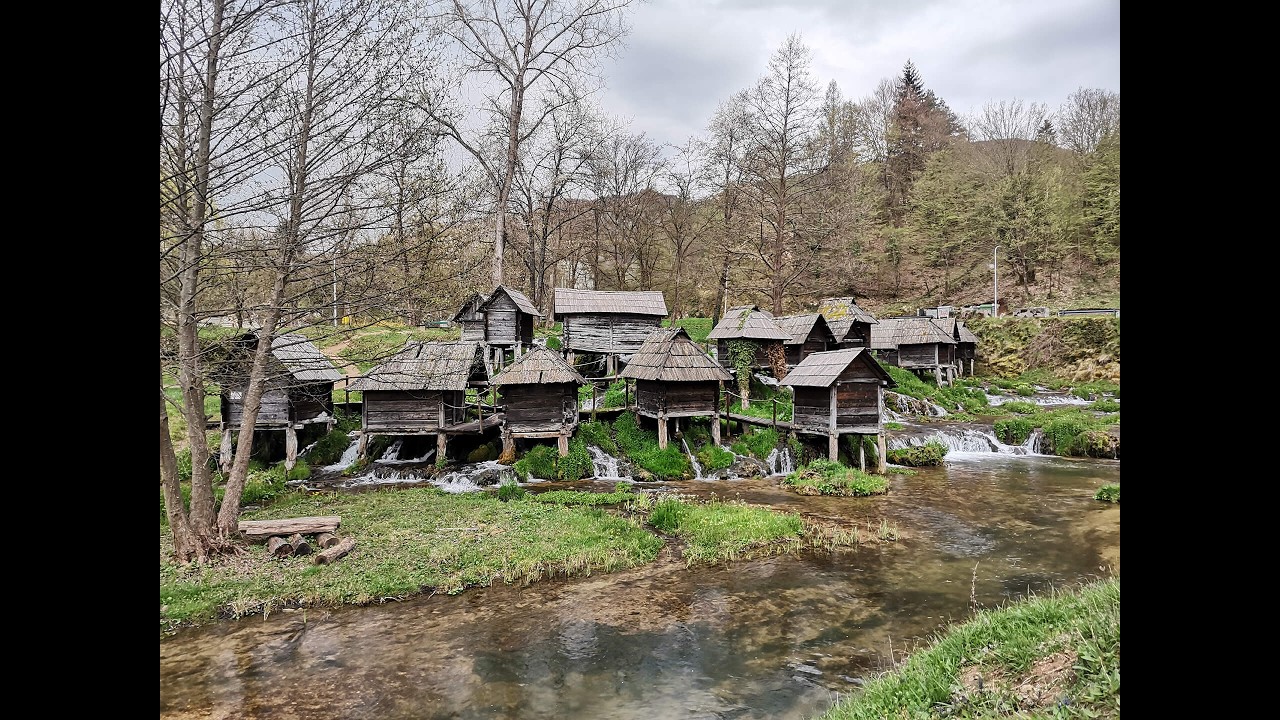 Pliva lake watermills, Jajce, Bosnia and Hercegovina