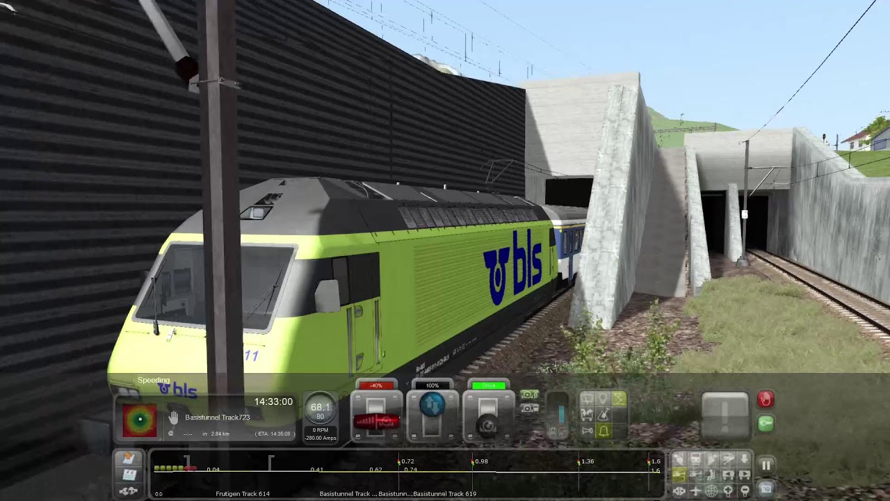Train simulator LÖTSCHBERG BERGSTRECKE review!