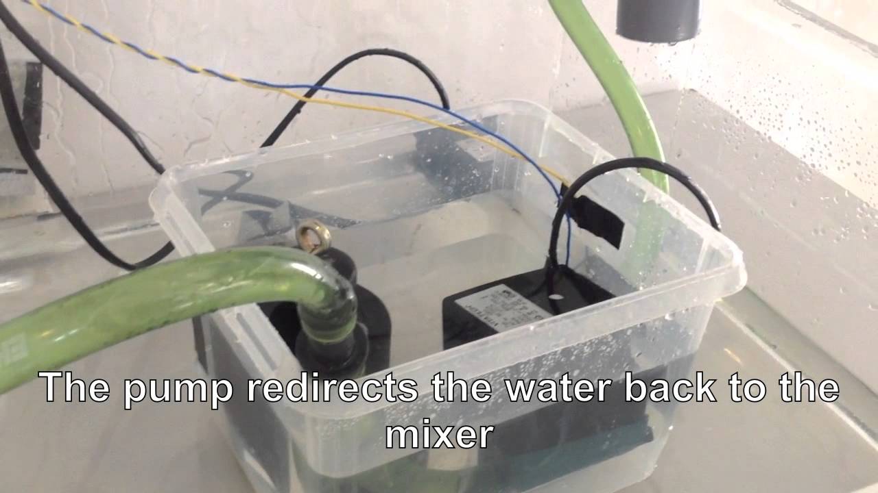 Water Recycling Shower