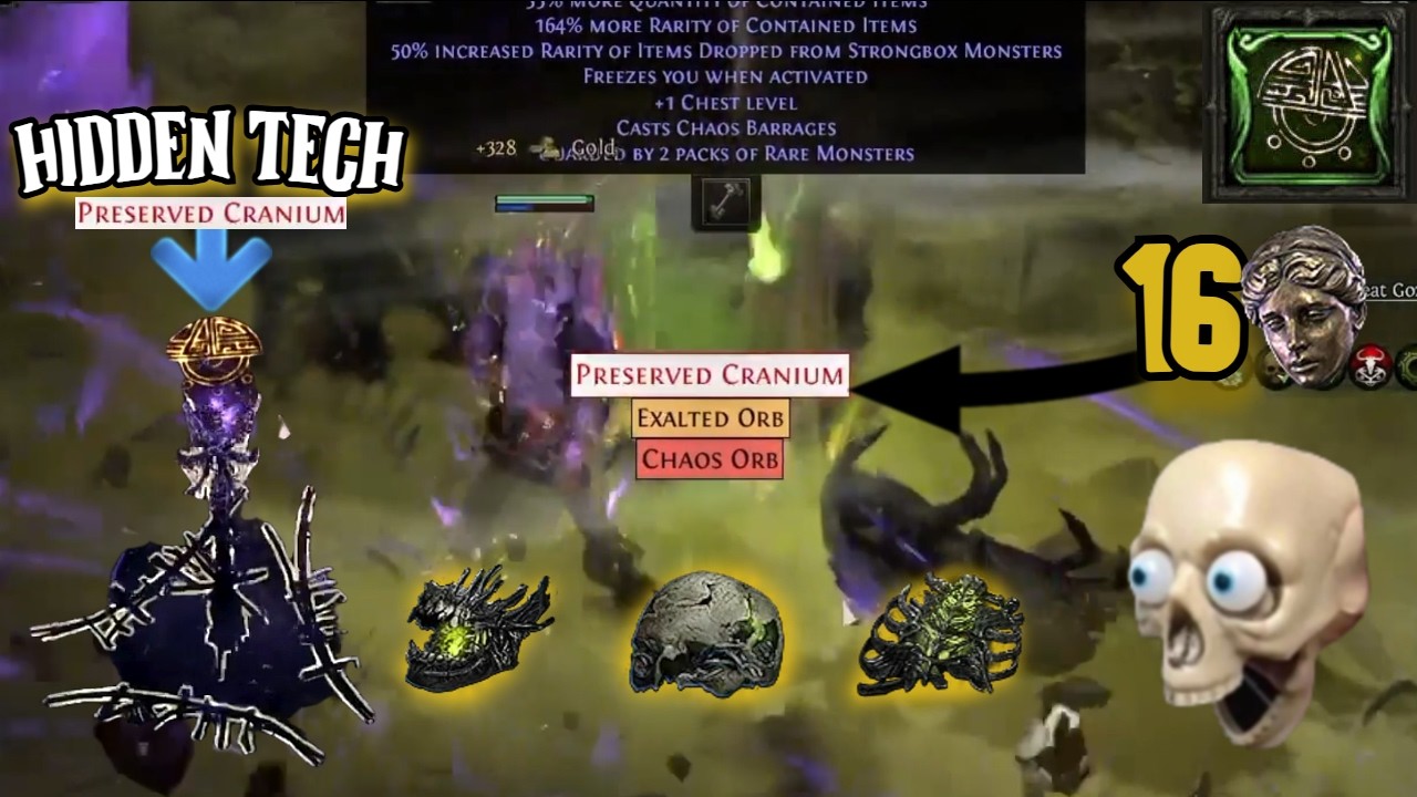 70d/hr+ This New Tech For Farming Craniums and Desecrated Currency Is Crazy!