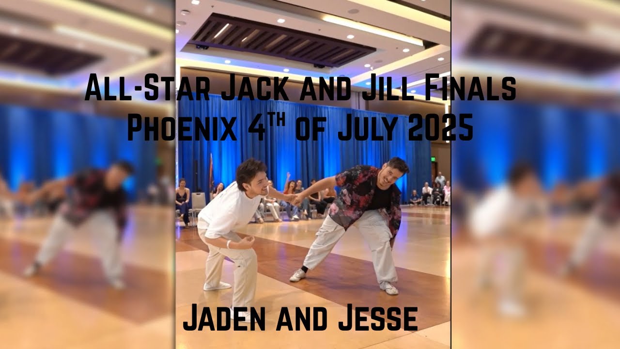 Jaden Pfeiffer & Jesse Lopez / All-Star Jack and Jill First Place / Phoenix 4th of July 2025 WCS
