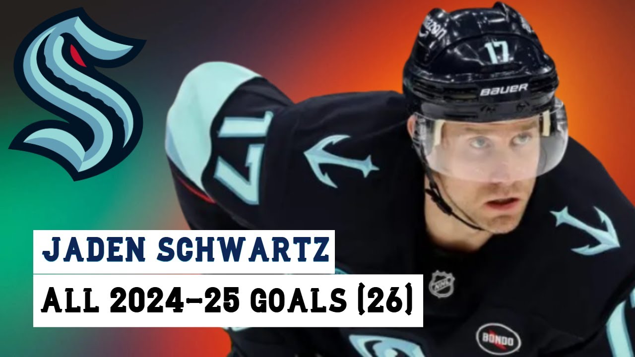 Jaden Schwartz (#17) All 26 Goals of the 2024-25 NHL Season