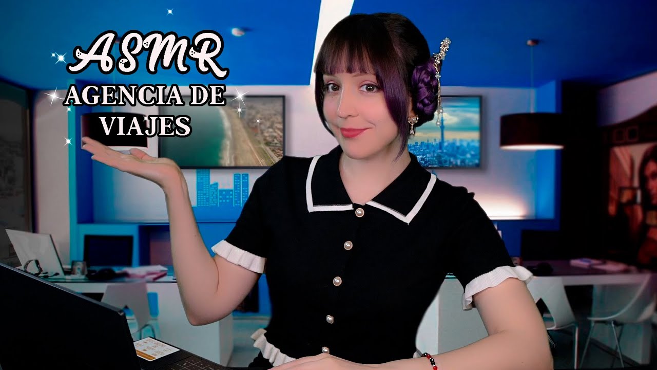 ⭐ASMR Agencia de Viajes ✈️ Planeamos tu viaje a Japón 🌸 Soft Spoken + Sonidos Relajantes