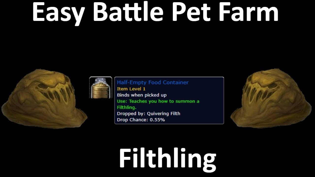 WoW Gold Farm - Easy Battle Pet Farm Filthling