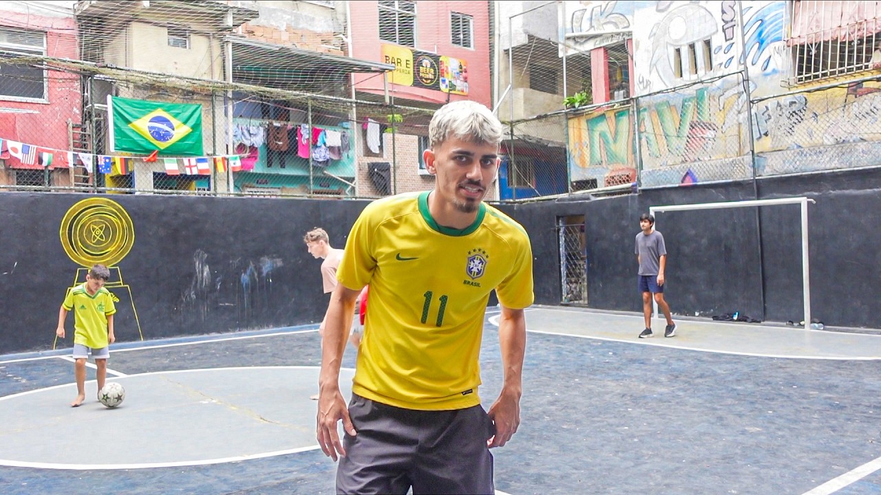 FIFA STREET COURTS IN BRAZILIAN FAVELAS