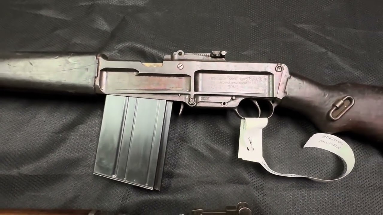 Detailed description of the extremely rare Czech Self Loading rifles ZH 29/32 and ZK 420S 7.92x57