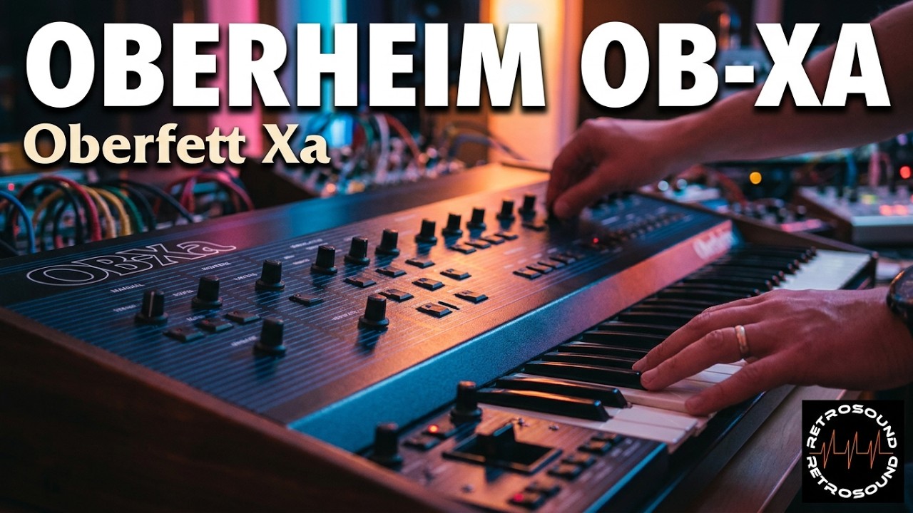 Oberheim OB-Xa Analog Synthesizer (1981) 