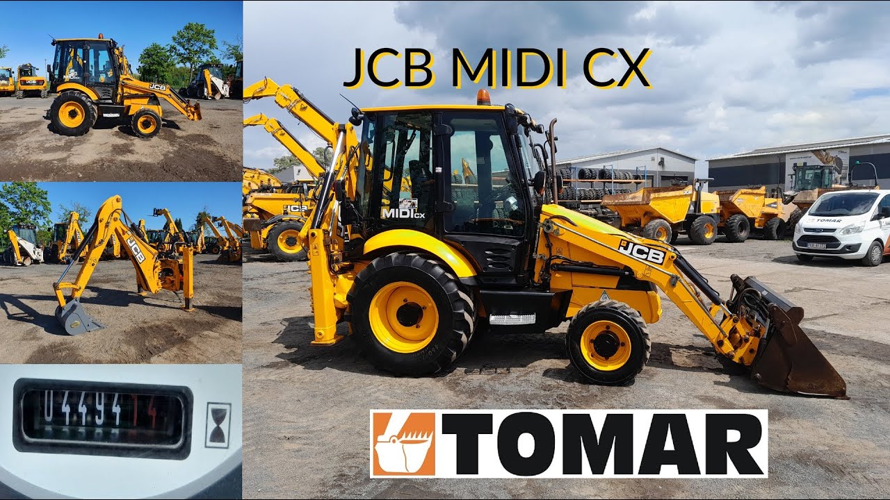 JCB MIDI CX 2013R SKU 9180 MIDI CX - 4 | COMPACT BACKHOE LOADER | kompaktowa koparko ładowarka