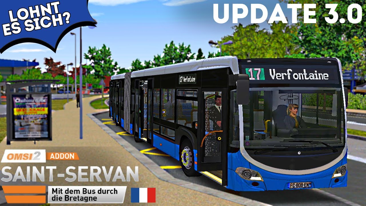 OMSI 2 [60 FPS] - SAINT-SERVAN 3.0 🇫🇷 + NEUER C2G! 🚌 -  Let's Play Omsi 2 [#871]