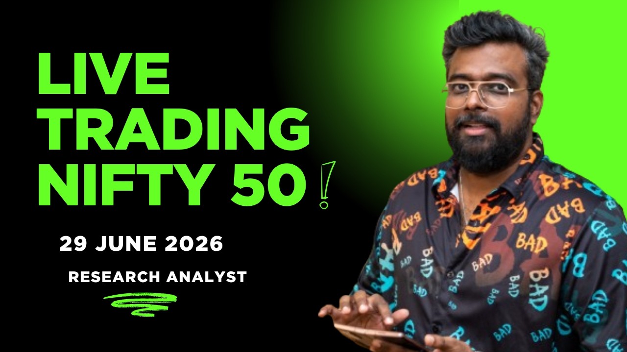 Bank Nifty Live Options Trading  29 JUNE 2026 |Live Market Analysis & Scalping Strategy(Educational)