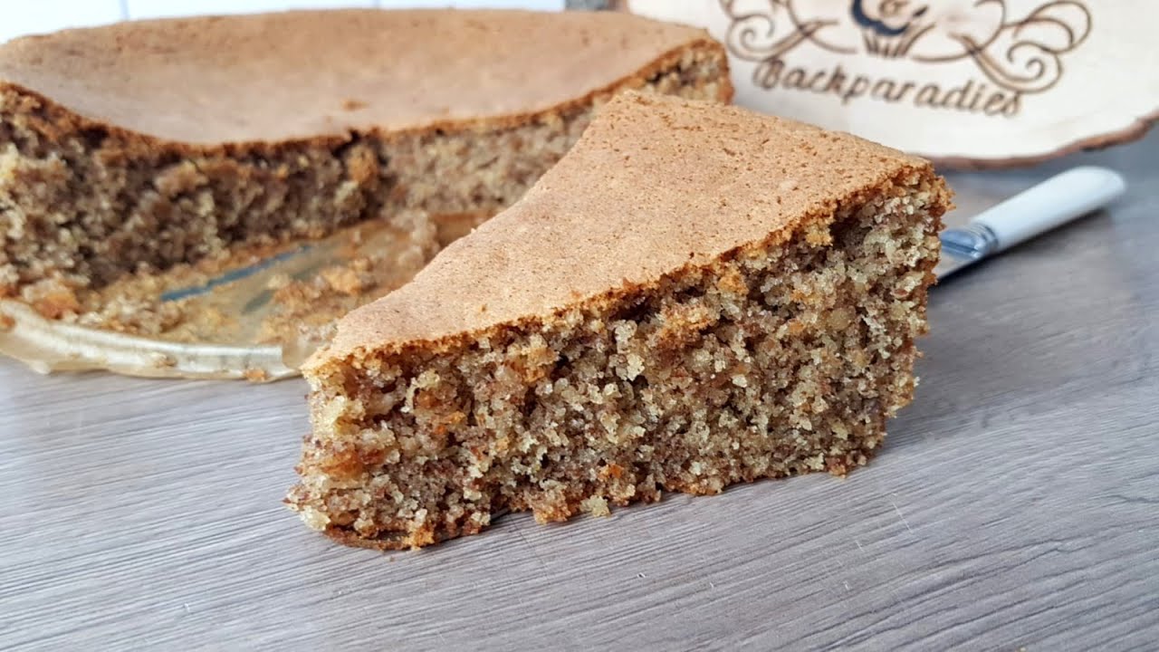 Du wirst diesen Kuchen in wenigen Minuten machen! Einfacher und schneller Mandelkuchen ohne Mehl