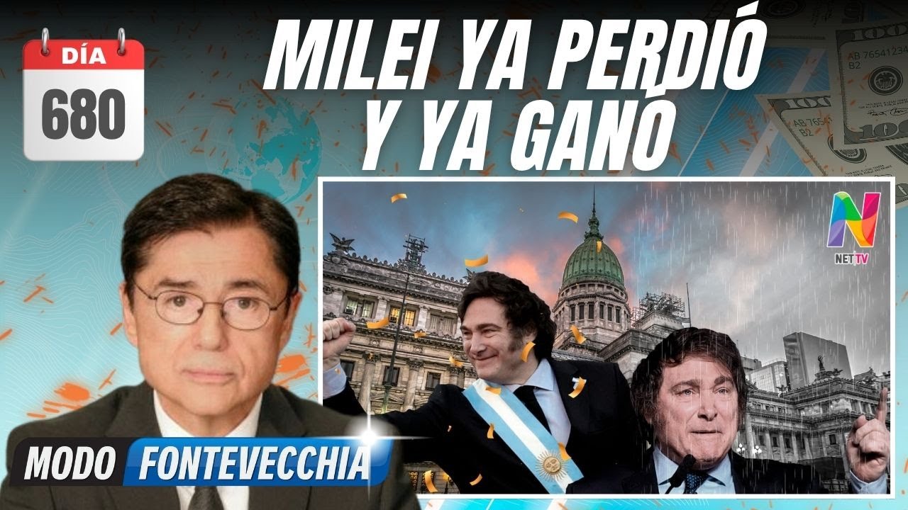 Lo que Milei deja aunque ya no pueda sostenerse | Jorge Fontevecchia