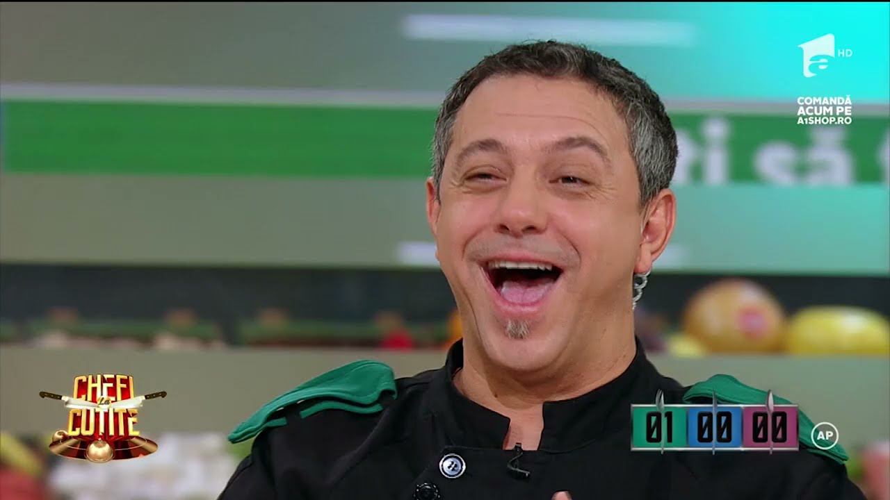 Schimb de bancuri intre Echipa Mov si Echipa Verde | Albastru Castiga | Chefi la cutite, sezonul 9