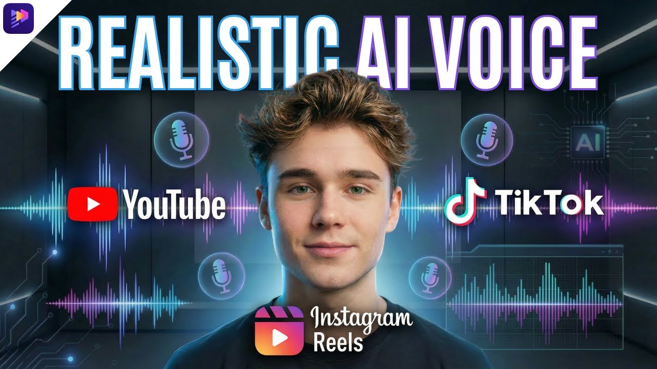Как создать реалистичный голос с помощью ИИ для YouTube/TikTok/Reels | Лучший генератор голоса ИИ...