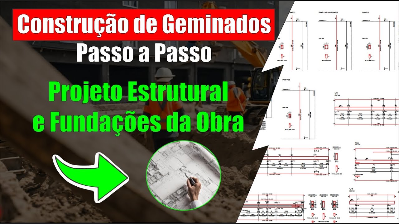 GEMINADOS PASSO A PASSO EP 02 : Projeto ESTRUTURAL (+2 DICAS fundamentais)