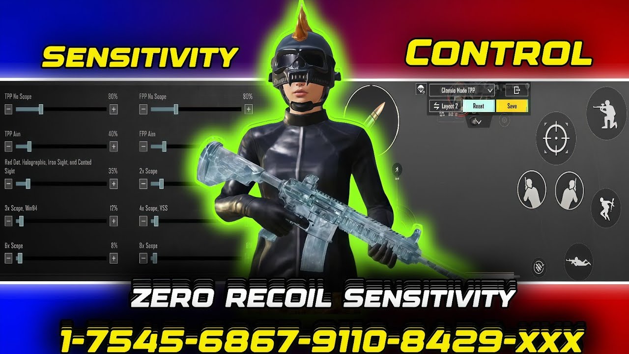 Best Sensitivity Settings 2025 🥵Best 4 Fingers control Code Sensitivity | zero recoil sensitivity 