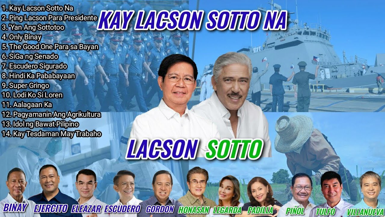 TEAM REPORMA CANDIDATES CAMPAIGN JINGLE PLAYLIST
