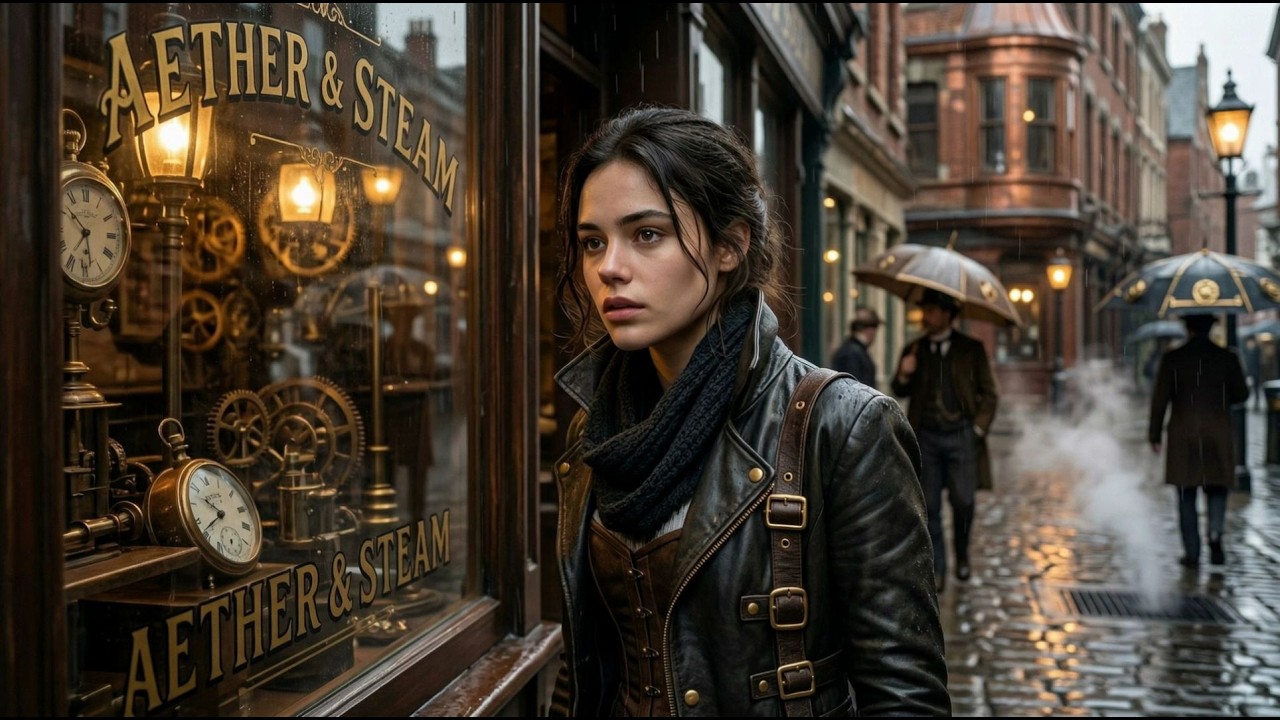 Steampunk Fantasy: Dana | AI Cinematic 4KI