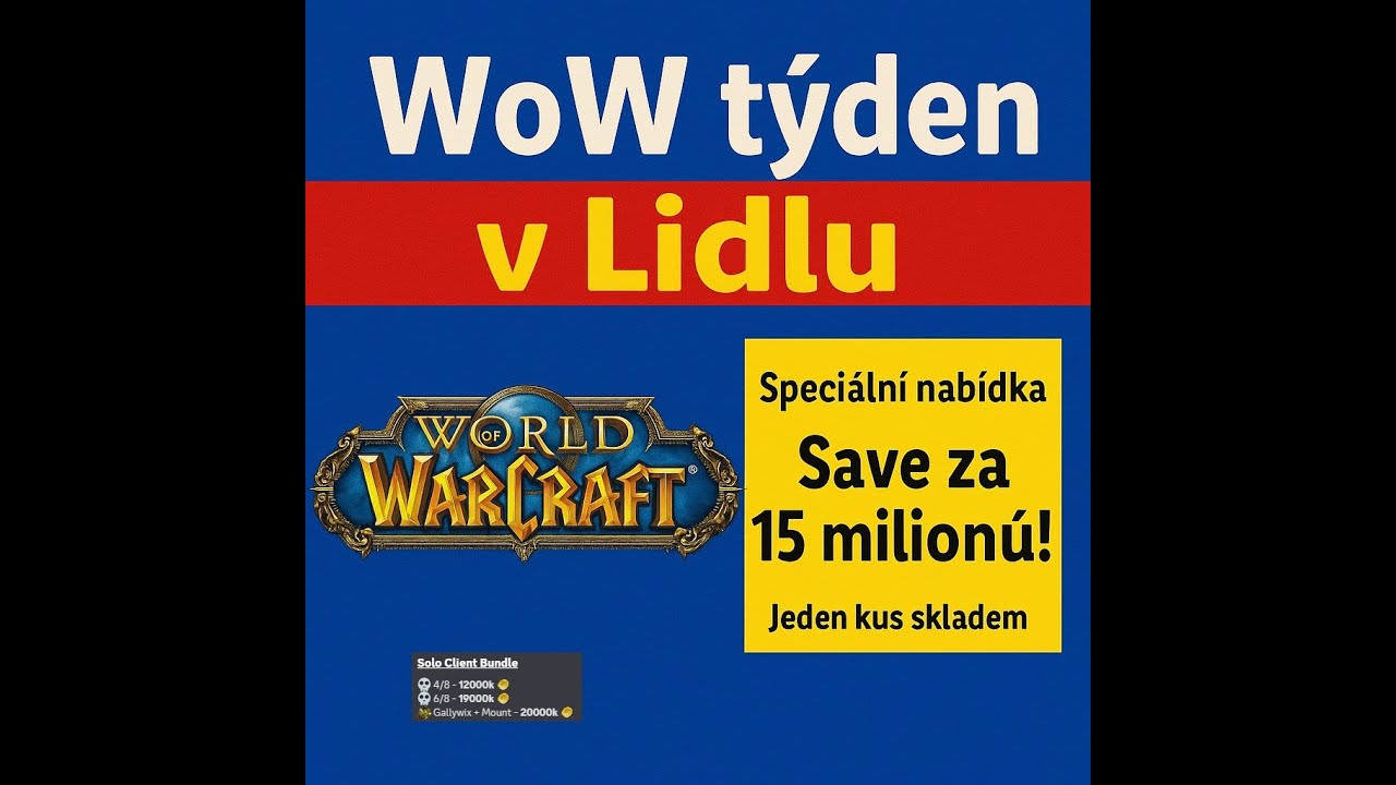 Rychlej nákup před raidem