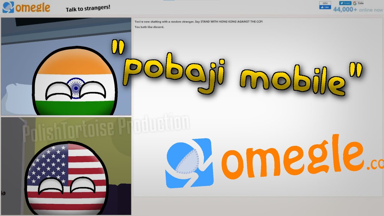 Indian guy says PUBG Mobile but it's countryballs