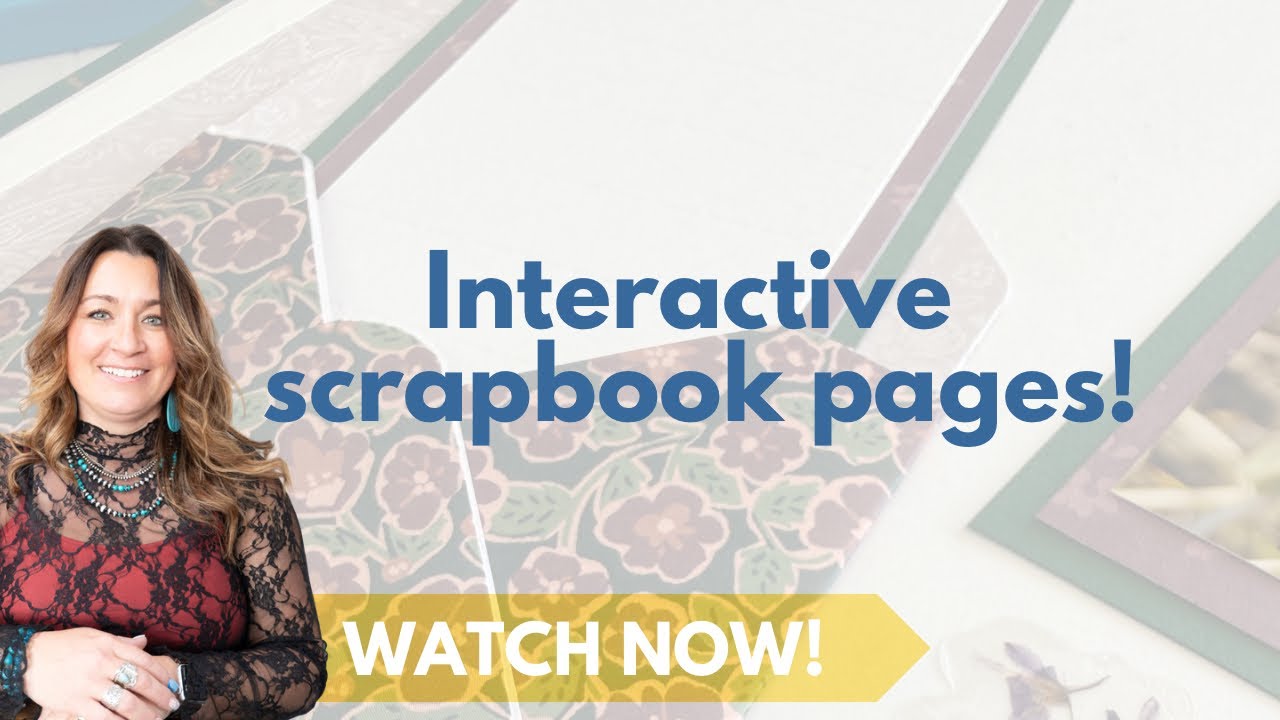 Wildflowers Scrap Journal 🌼 Interactive Pages + Envelope & Bow Maker + NEW Cascading Spacers!