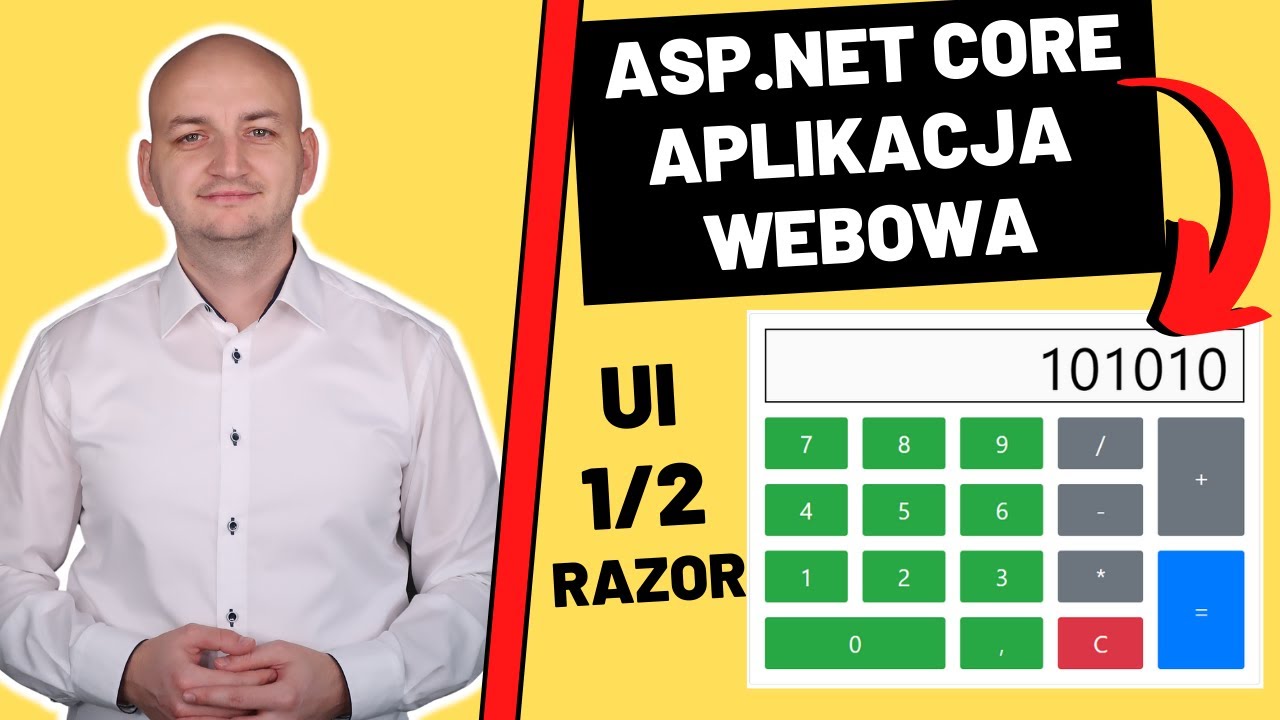 PIERWSZA APLIKACJA Webowa ASP.NET CORE w C# – UI w Razor (1/2)