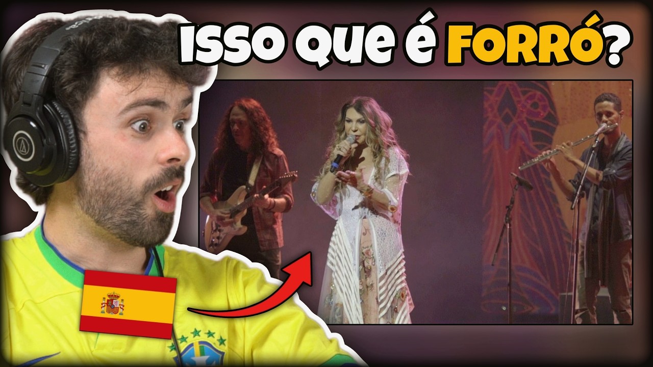 GRINGOS REAGEM A FORRÓ (LUIZ GONZAGA, FALAMANSA, ELBA RAMALHO, DOMINGUINHOS)